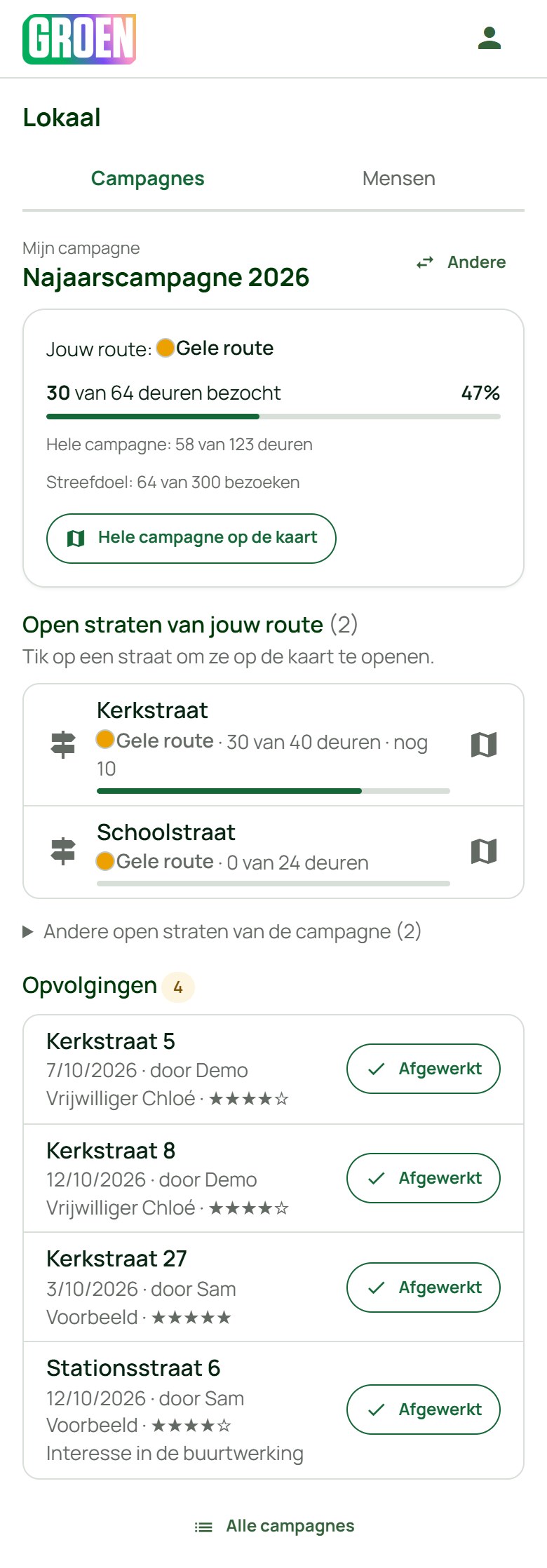 Mijn campagne